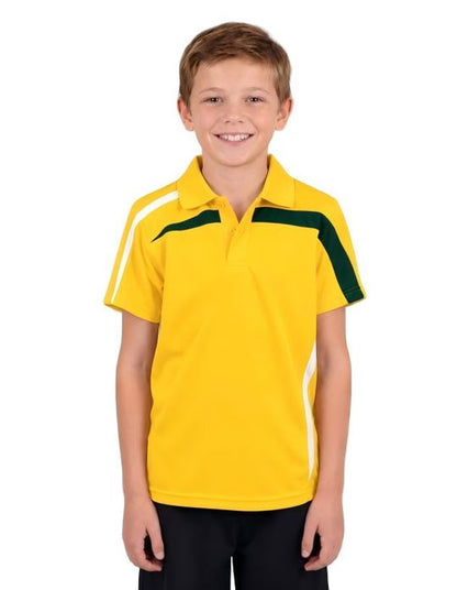 Be Seen Kids Micromesh Polo Shirt (BSP2014K)