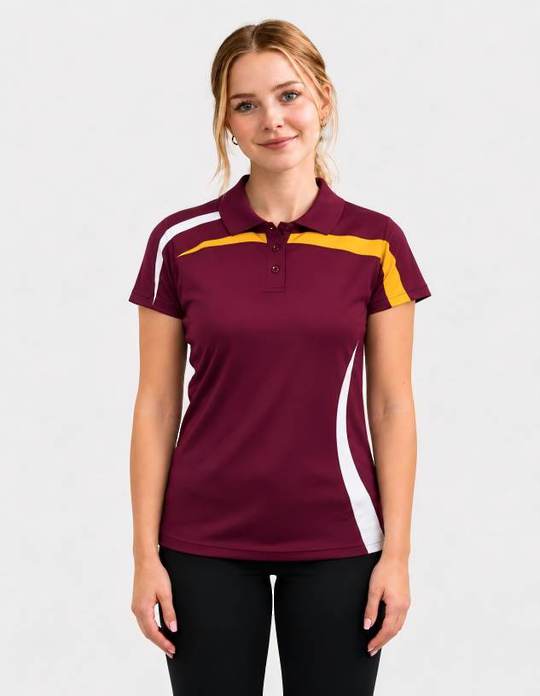 Be Seen Ladies Polo Shirt With Contrast (BSP2014L)