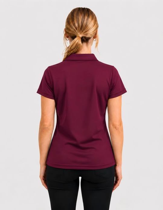 Be Seen Ladies Polo Shirt With Contrast (BSP2014L)
