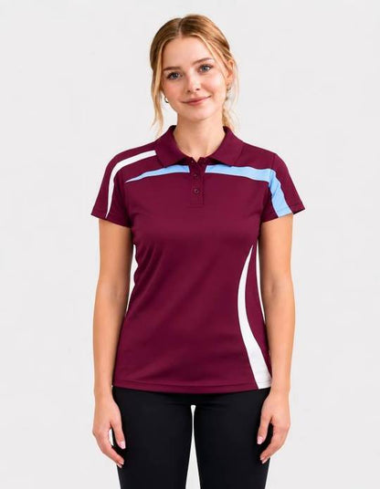 Be Seen Ladies Polo Shirt With Contrast (BSP2014L)