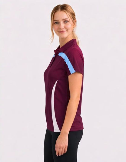 Be Seen Ladies Polo Shirt With Contrast (BSP2014L)