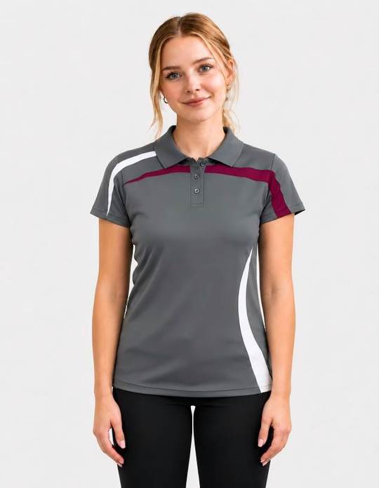 Be Seen Ladies Polo Shirt With Contrast (BSP2014L)