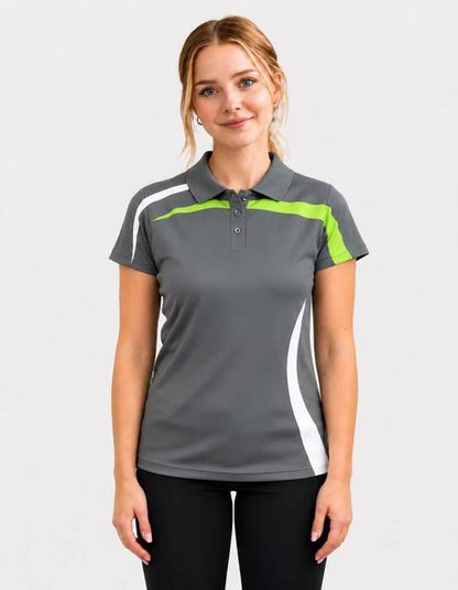 Be Seen Ladies Polo Shirt With Contrast (BSP2014L)