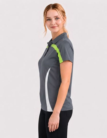 Be Seen Ladies Polo Shirt With Contrast (BSP2014L)