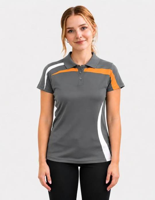 Be Seen Ladies Polo Shirt With Contrast (BSP2014L)
