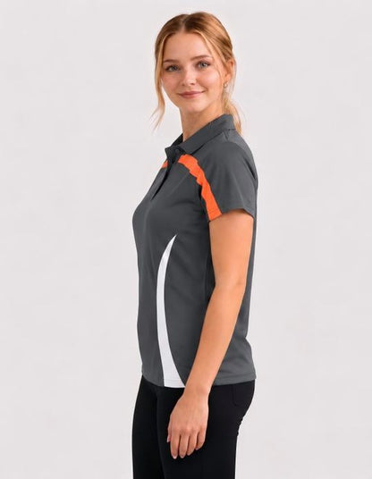 Be Seen Ladies Polo Shirt With Contrast (BSP2014L)