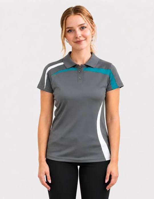 Be Seen Ladies Polo Shirt With Contrast (BSP2014L)