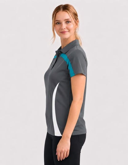 Be Seen Ladies Polo Shirt With Contrast (BSP2014L)