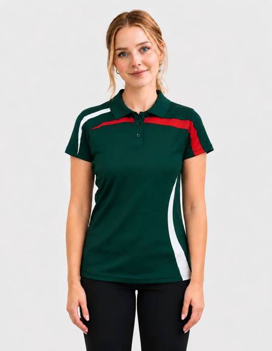 Be Seen Ladies Polo Shirt With Contrast (BSP2014L)