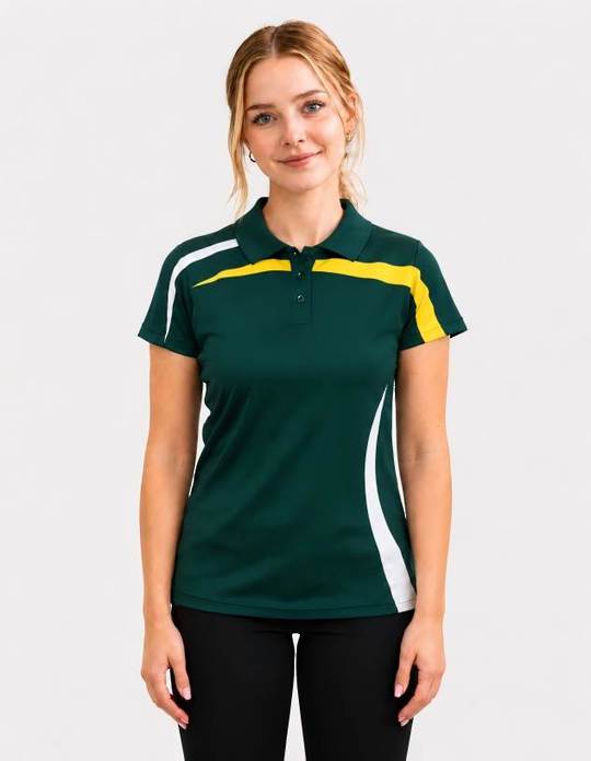 Be Seen Ladies Polo Shirt With Contrast (BSP2014L)