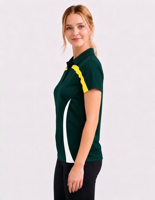 Be Seen Ladies Polo Shirt With Contrast (BSP2014L)