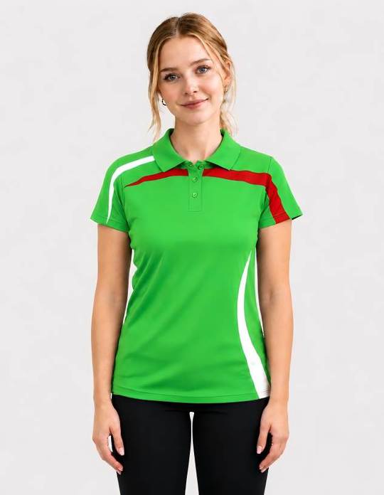 Be Seen Ladies Polo Shirt With Contrast (BSP2014L)