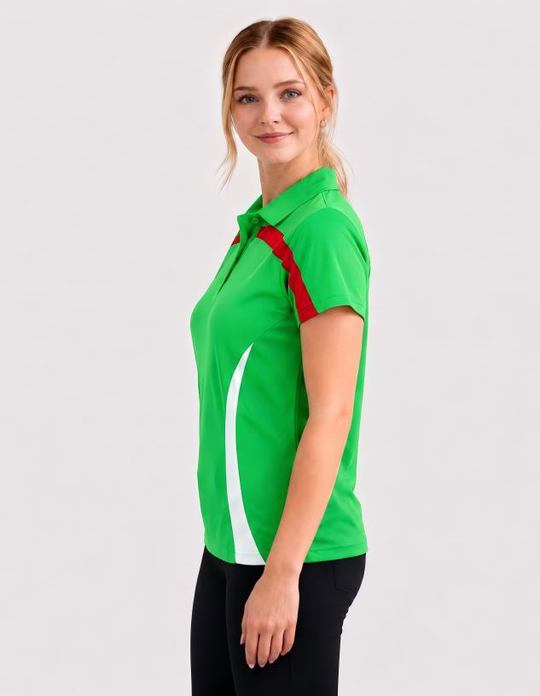 Be Seen Ladies Polo Shirt With Contrast (BSP2014L)