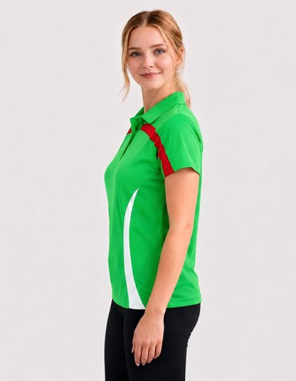 Be Seen Ladies Polo Shirt With Contrast (BSP2014L)