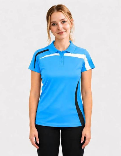 Be Seen Ladies Polo Shirt With Contrast (BSP2014L)