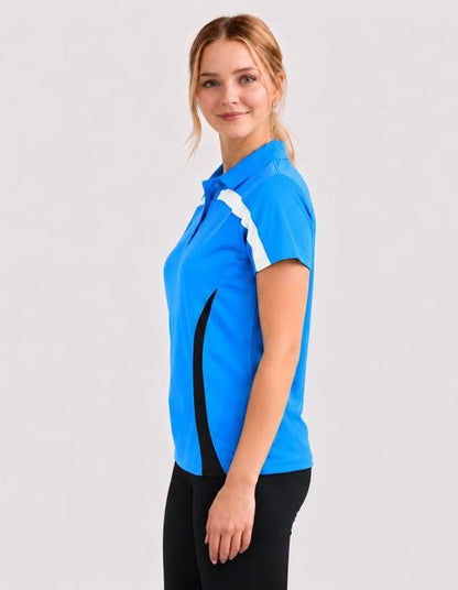 Be Seen Ladies Polo Shirt With Contrast (BSP2014L)