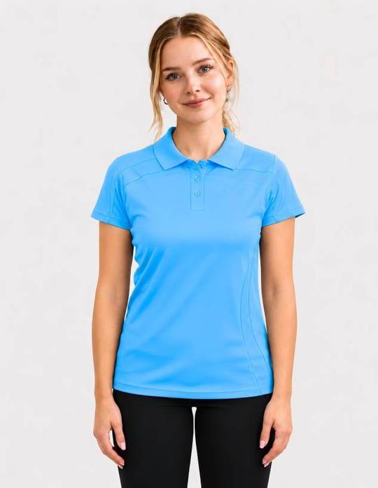 Be Seen Ladies Polo Shirt With Contrast (BSP2014L)