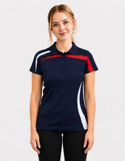 Be Seen Ladies Polo Shirt With Contrast (BSP2014L)