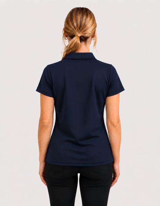 Be Seen Ladies Polo Shirt With Contrast (BSP2014L)