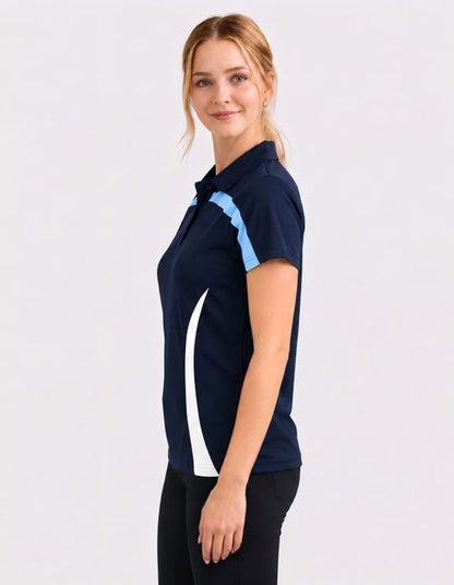 Be Seen Ladies Polo Shirt With Contrast (BSP2014L)