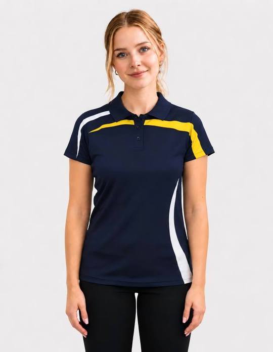 Be Seen Ladies Polo Shirt With Contrast (BSP2014L)