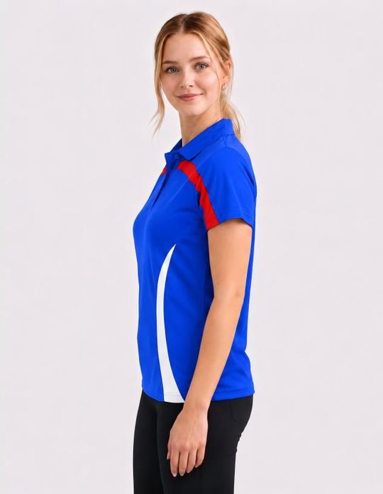 Be Seen Ladies Polo Shirt With Contrast (BSP2014L)