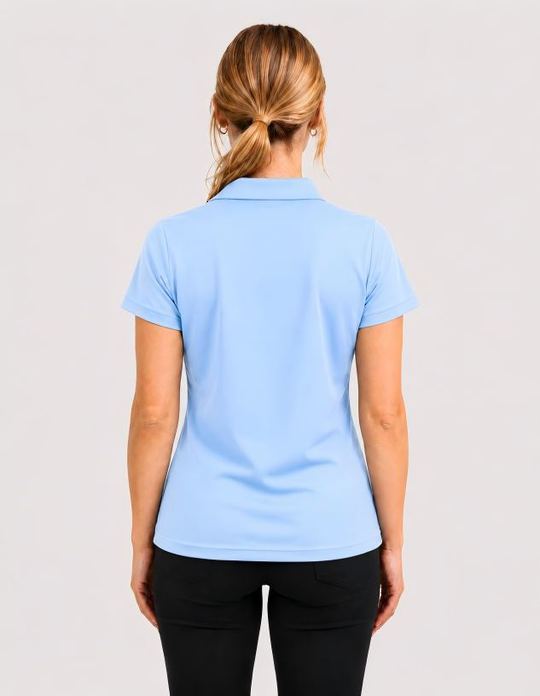 Be Seen Ladies Polo Shirt With Contrast (BSP2014L)