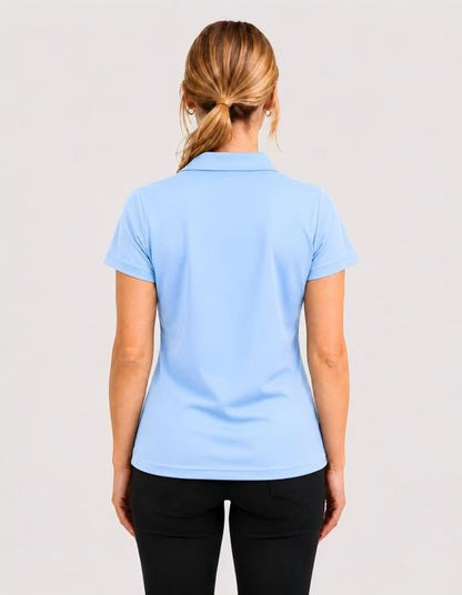 Be Seen Ladies Polo Shirt With Contrast (BSP2014L)
