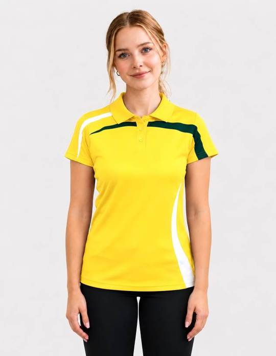 Be Seen Ladies Polo Shirt With Contrast (BSP2014L)