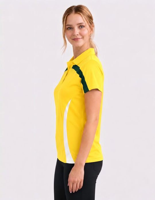 Be Seen Ladies Polo Shirt With Contrast (BSP2014L)