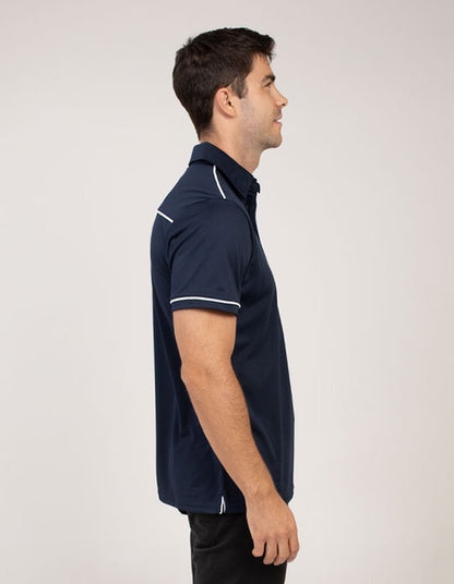 Be Seen Men's short sleeve polo Shirt (BSP2030)