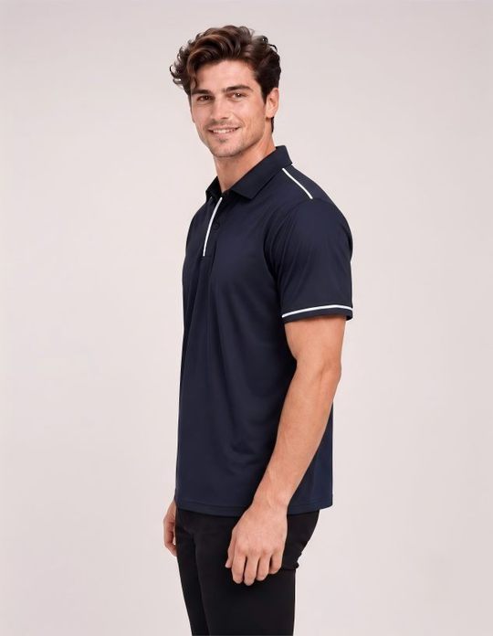 Be Seen Men's short sleeve polo Shirt (BSP2030)