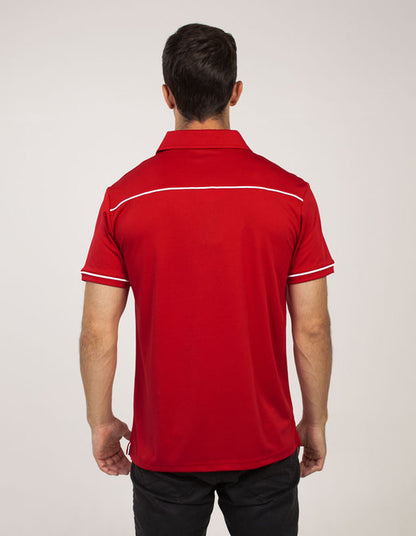 Be Seen Men's short sleeve polo Shirt (BSP2030)