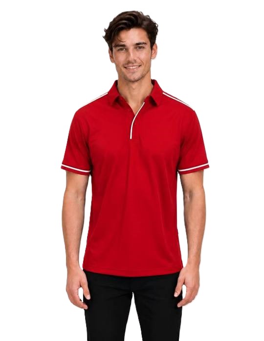 Be Seen Men's short sleeve polo Shirt (BSP2030)