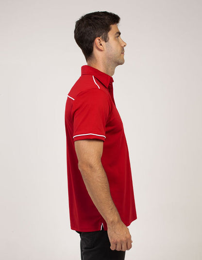 Be Seen Men's short sleeve polo Shirt (BSP2030)