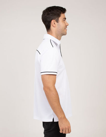 Be Seen Men's short sleeve polo Shirt (BSP2030)
