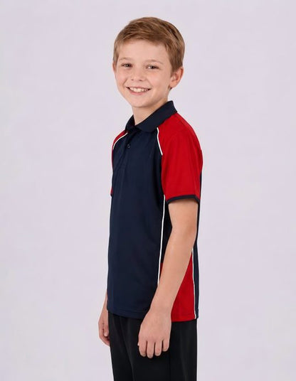 Be Seen Kids short sleeve polo Shirt (BSP2050K)