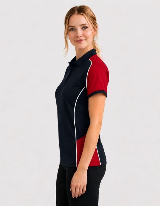 Be Seen Ladies short sleeve Polo Shirt (BSP2050L)