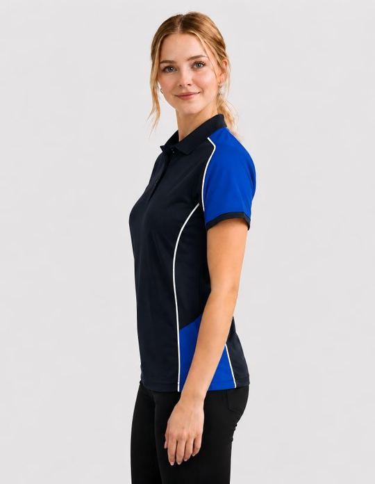 Be Seen Ladies short sleeve Polo Shirt (BSP2050L)