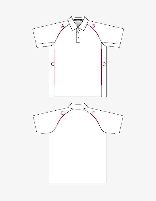 Be Seen Ladies Polo Shirt With Contrast Piping (BSP36L)