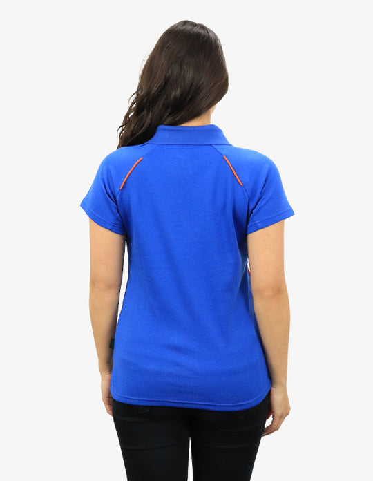 Be Seen Ladies Polo Shirt With Contrast Piping (BSP36L)