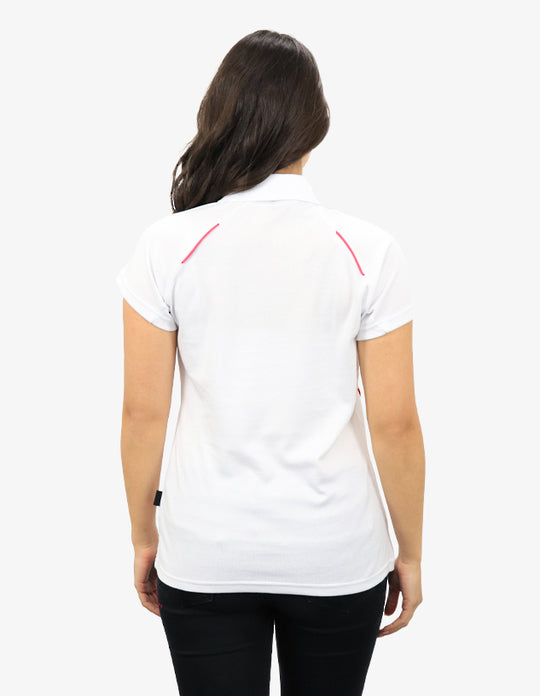 Be Seen Ladies Polo Shirt With Contrast Piping (BSP36L)
