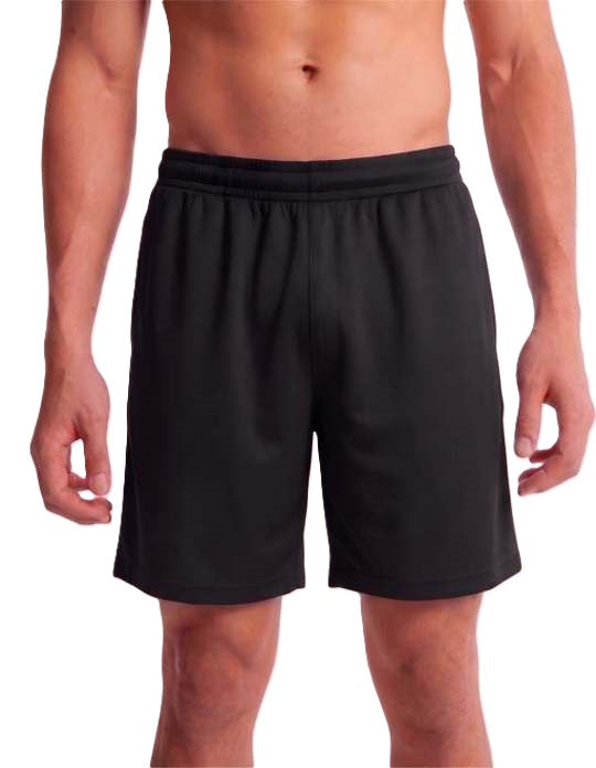 Be Seen Plain Shorts With Elastic Waist (BSS077)