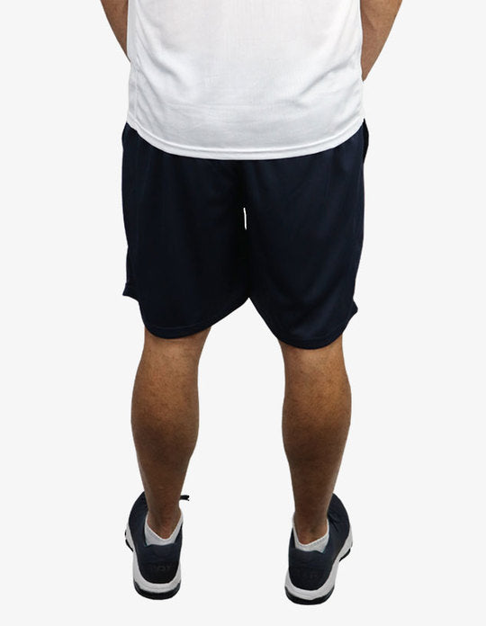 Be Seen Plain Shorts With Elastic Waist (BSS077)