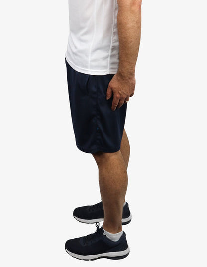 Be Seen Plain Shorts With Elastic Waist (BSS077)