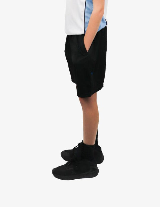 Be Seen Kids Plain Shorts With Elastic Waist (BSS077K)