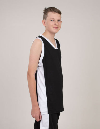 Be Seen Kids Basketball Singlet (BSS2070K)