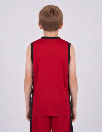 Be Seen Kids Basketball Singlet (BSS2070K)