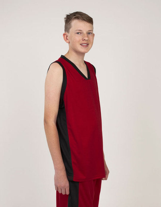 Be Seen Kids Basketball Singlet (BSS2070K)