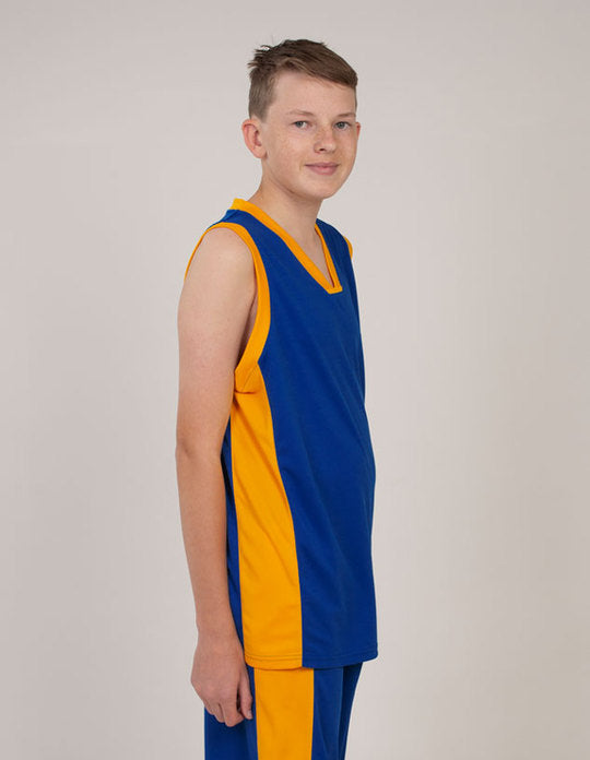 Be Seen Kids Basketball Singlet (BSS2070K)